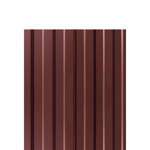 Профлист (профнастил) С8 0,4 RAL-3005 красное вино