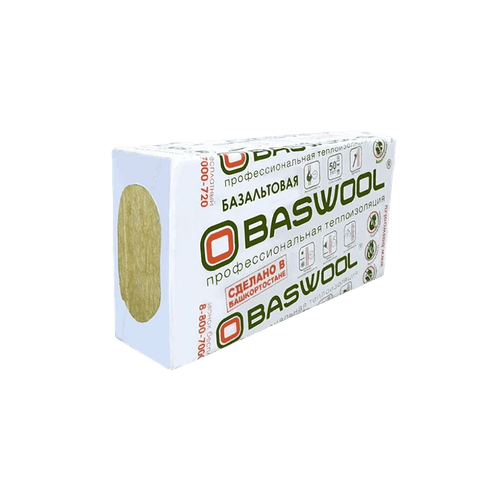 Утеплитель Басвул BASWOOL РУФ Н100, 0,216 м3 (600х1200х100мм)